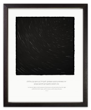 Startrailsblack and white
